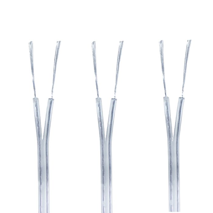 Cable transparente 2*0.2MM² de 1M - Imagen 4