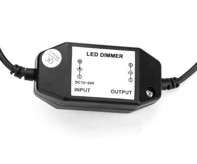 Controlador para tira LED monocolor Dimmer negro