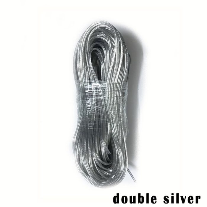 Cable transparente 2*0.2MM² de 1M - Imagen 2